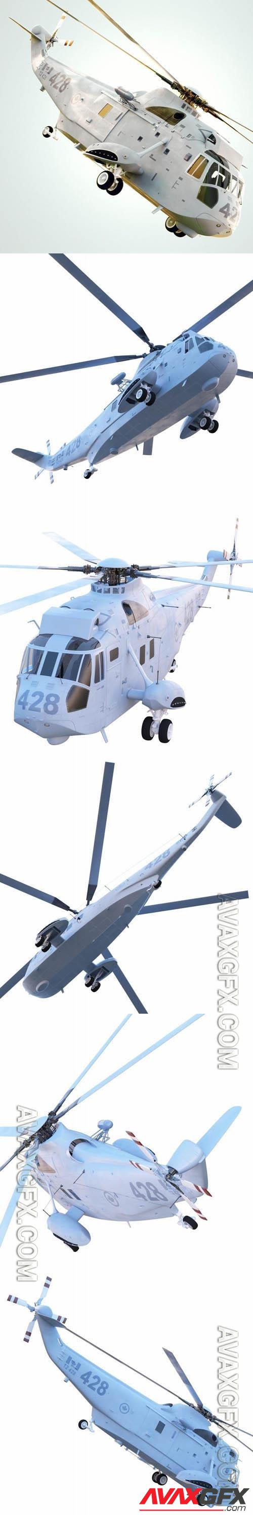 Sikorsky CH-124A Sea King - 3d model