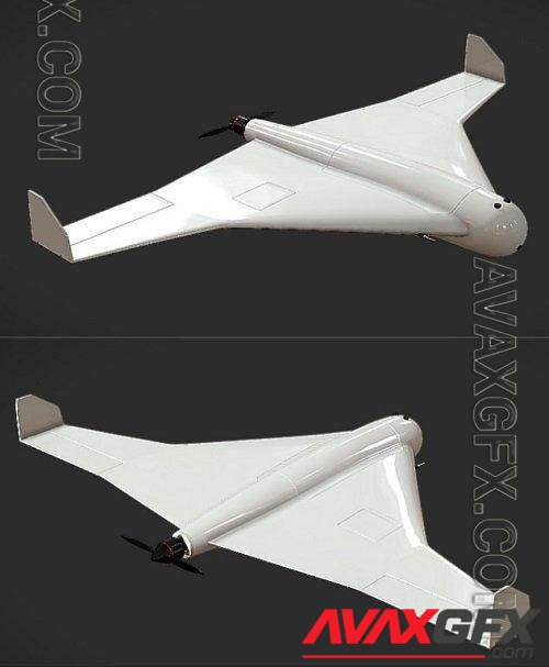 Russia Kamikaze Drone Kalashnikov 3d Model Avaxgfx