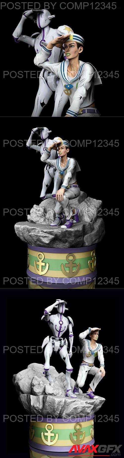 JOJO - Josuke Higashikata 3D Print