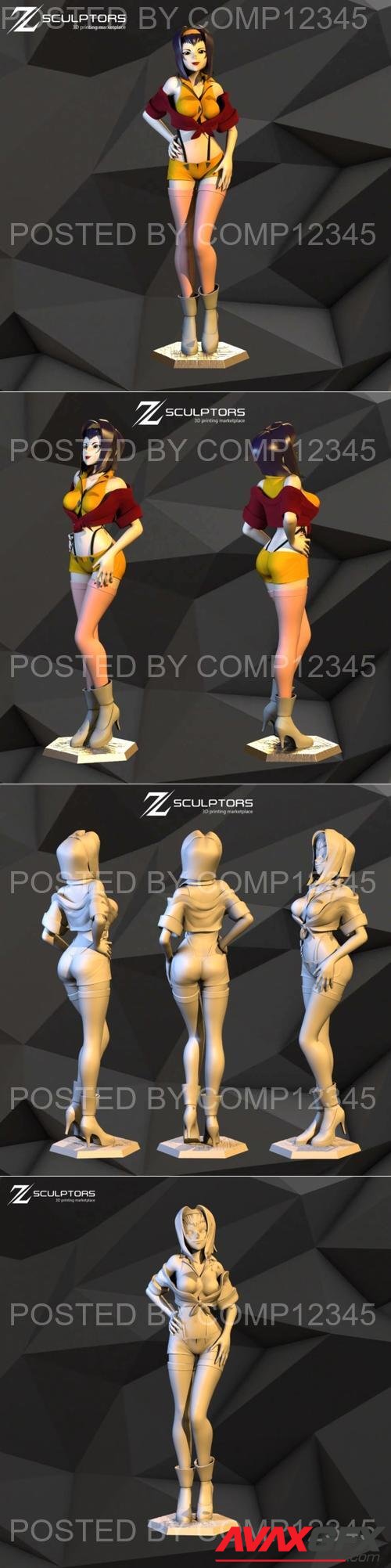 Cowboy Bebop Faye Valentine 3D Print