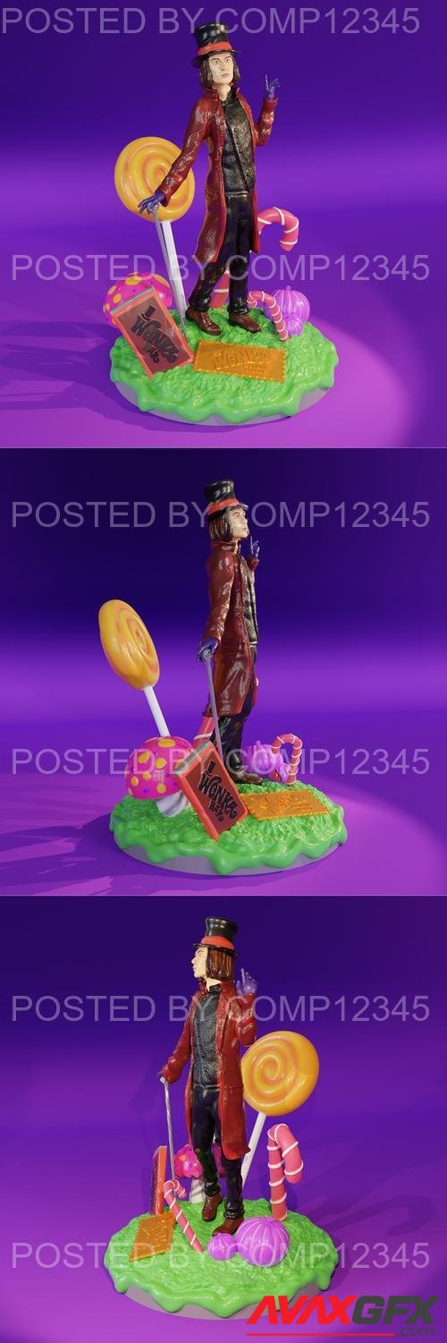 Willy Wonka 3D Print