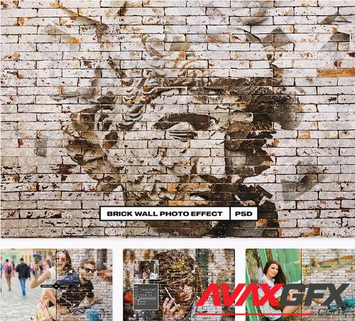 Brick Wall Photo Effect - TSYW6Z5