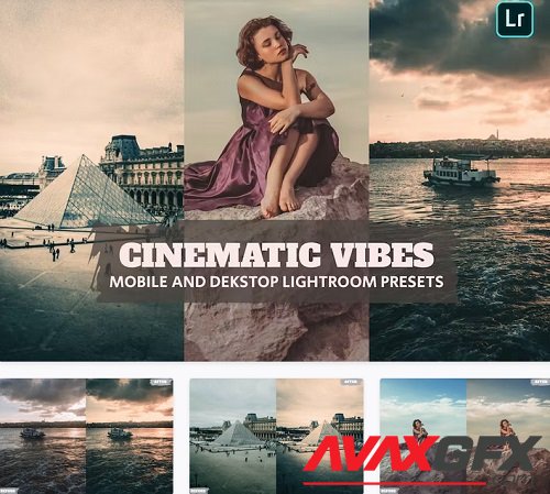Cinematic Vib Lightroom Presets Dekstop and Mobile - M6SKKNQ