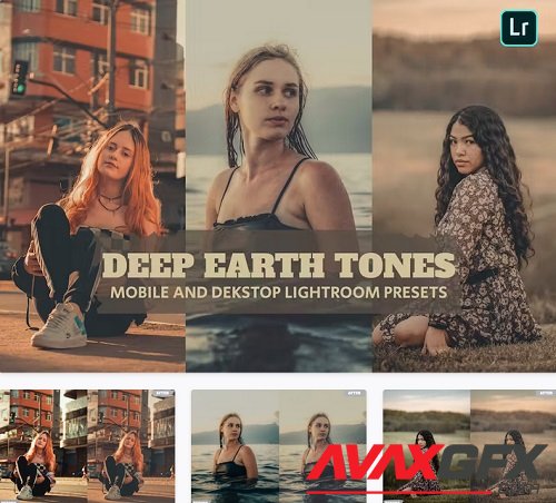 Deep Earth Tones Lightroom Presets Dekstop Mobile - ABBAY3S