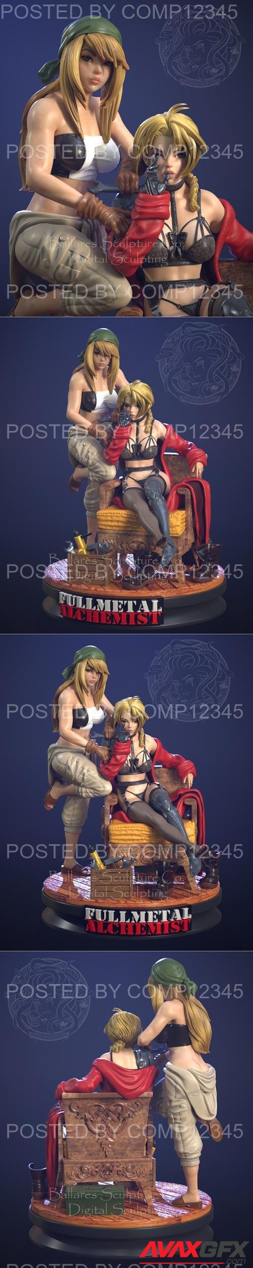 Eduard Elric v2 - Fullmetal Alchemist 3D Print