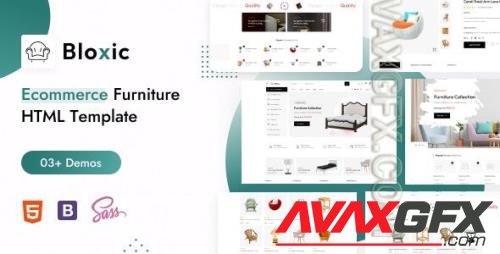 Bloxic - Furniture Store HTML Template 40006043