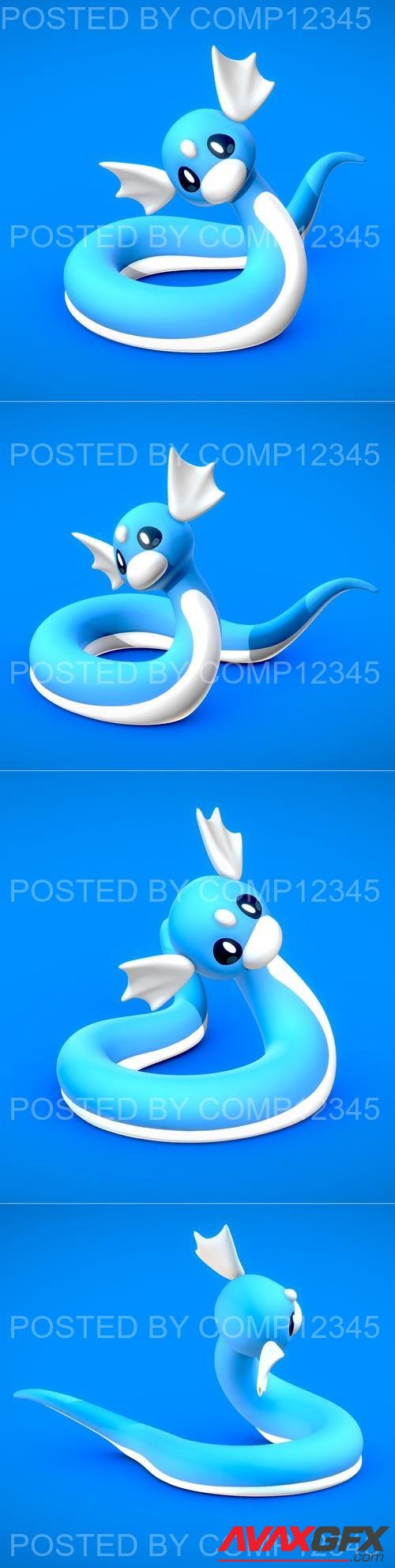 Dratini 3D Print