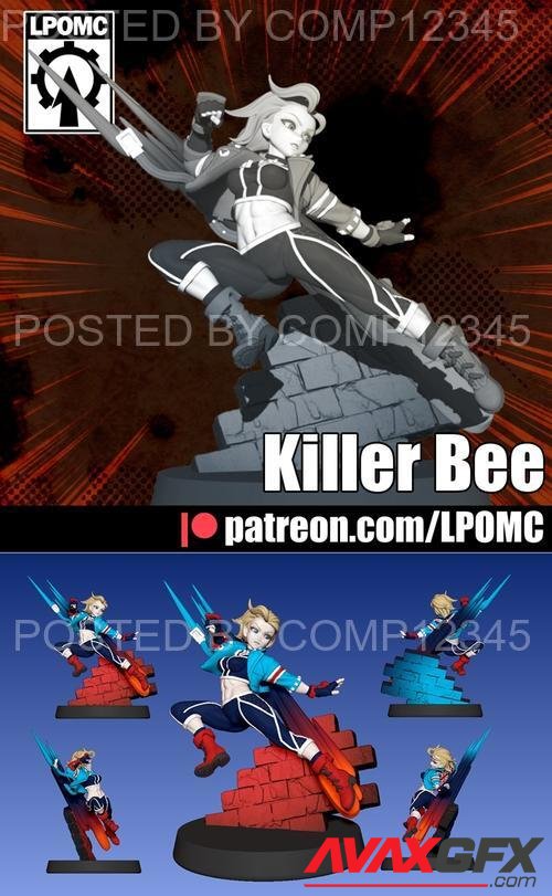 Street Fighter - Cammy Killer Bee 3D Print