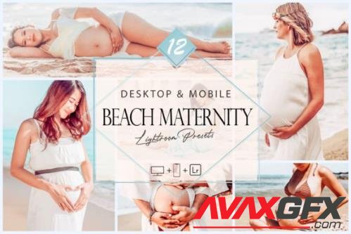 12 Beach Maternity Lightroom Presets