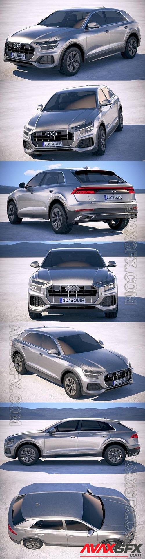 Audi Q8 2019 Regular - 3d model