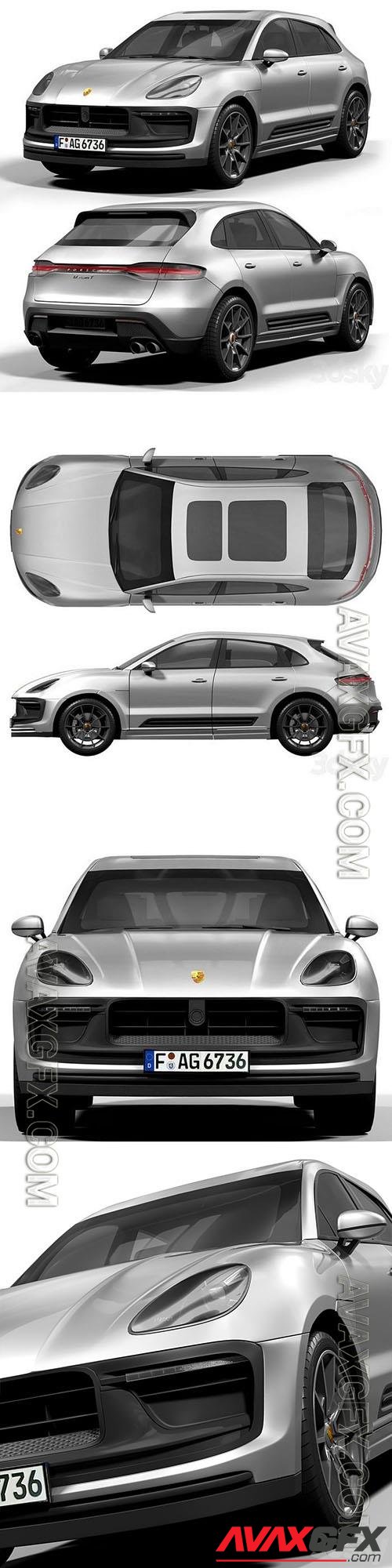 Porsche Macan T - 3d model