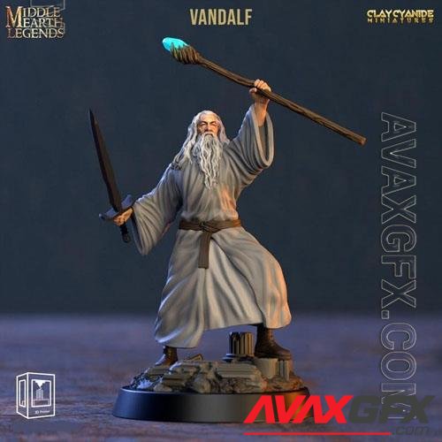 Middle Earth Legends – Vandalf - 3D Print Model STL