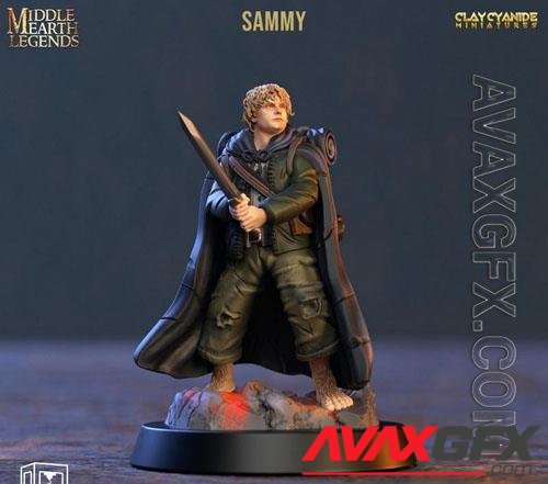 Middle Earth Legends – Sammy - 3D Print Model STL