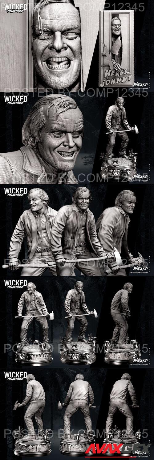 WICKED - Jack Torran Statue and Bust 3D Print