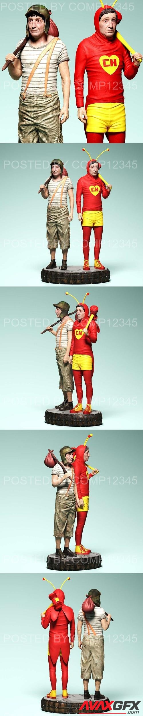 Chaves - Chapolin 3D Print