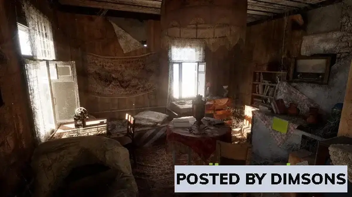 Unreal Engine Props Abandoned house v5.1-5.2