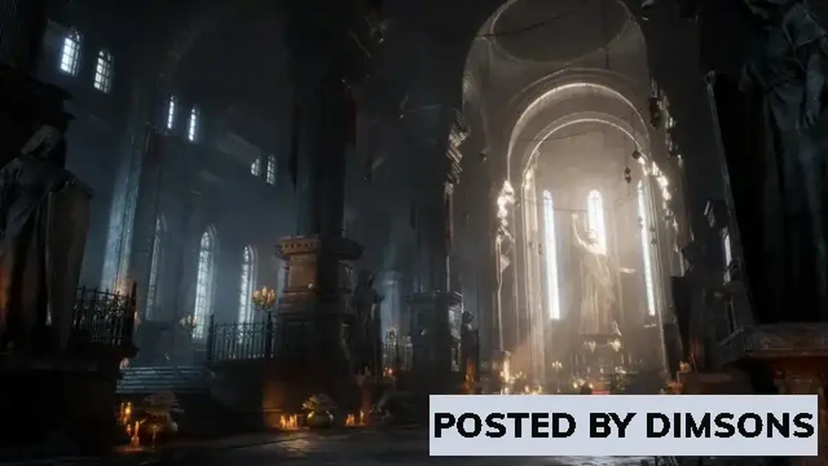 Unreal Engine Environments Ancient Cathedral v5.1