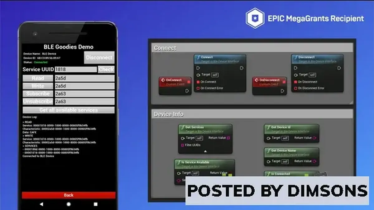 Unreal Engine Code Plugins BLE Utilities V2 v2.0.5 (5.1-5.2)