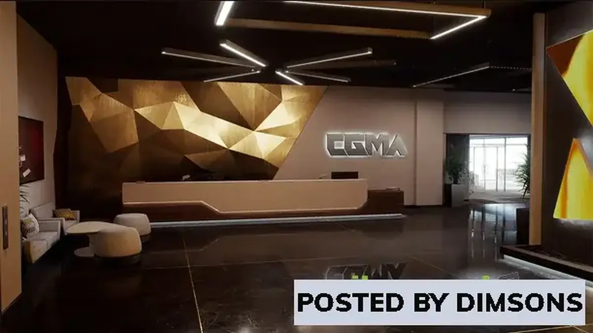 Unreal Engine Environments CGMA Studio Offices v4.23-4.27, 5.0-5.1