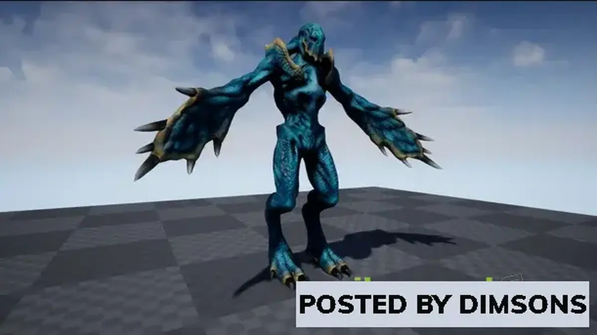 Unreal Engine Characters Creature Bug v4.19-4.27, 5.0-5.2