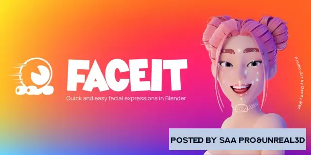 Blender addons Blender – Faceit : Facial Expressions And Performance Capture v2.2.4