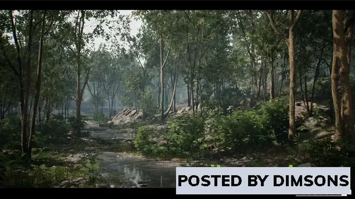 Unreal Engine Environments Forest Environment by FreshCan v4.20-4.27, 5.0-5.1