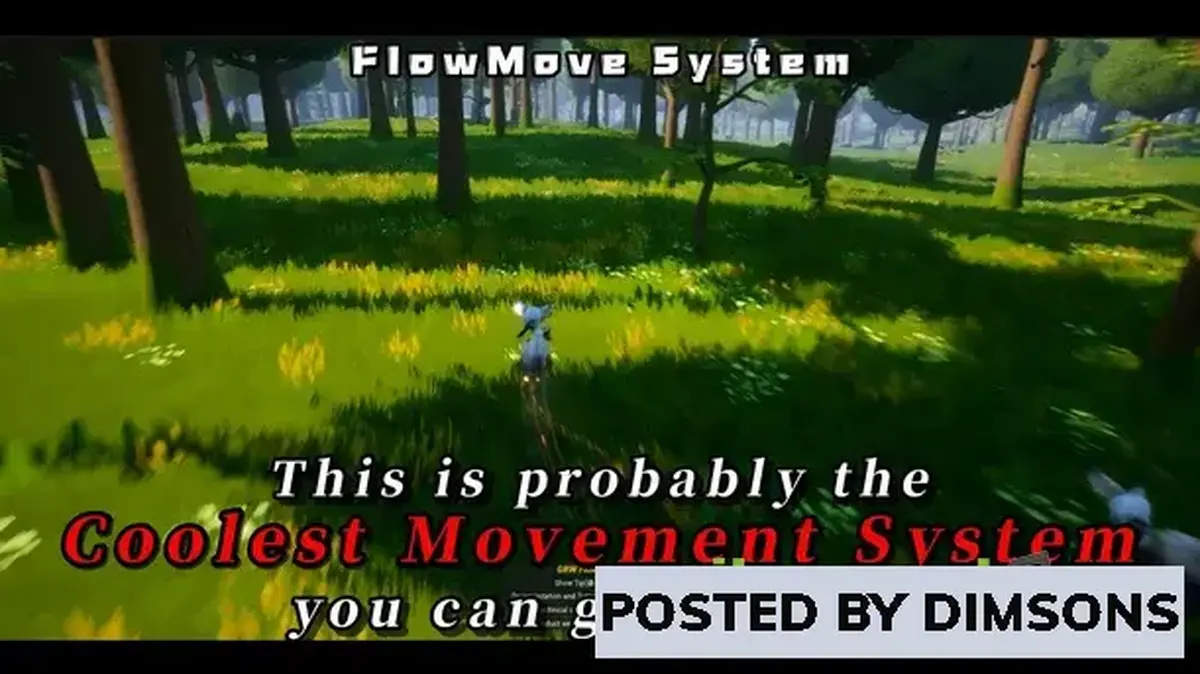 Unreal Engine Code Plugins GBWFlowMove - High-speed Movement system, Multiplayer Ready! v1.0 (5.0...