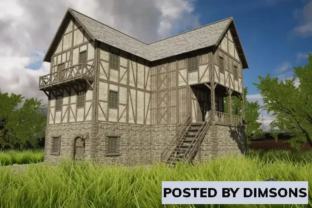 Unity 3D-Models HQ Modular Fantasy House v1.1