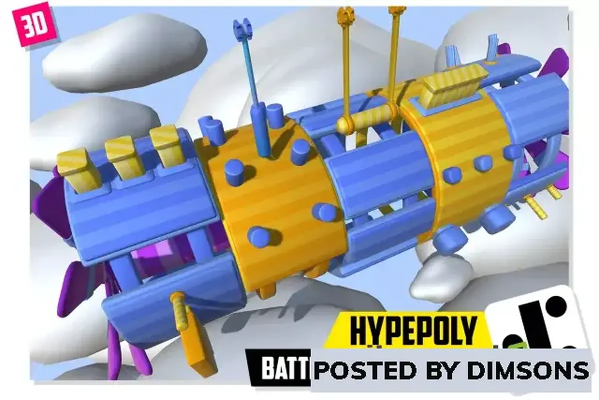 Unity 3D-Models HYPEPOLY - Battle Royale Show 2 v1.0