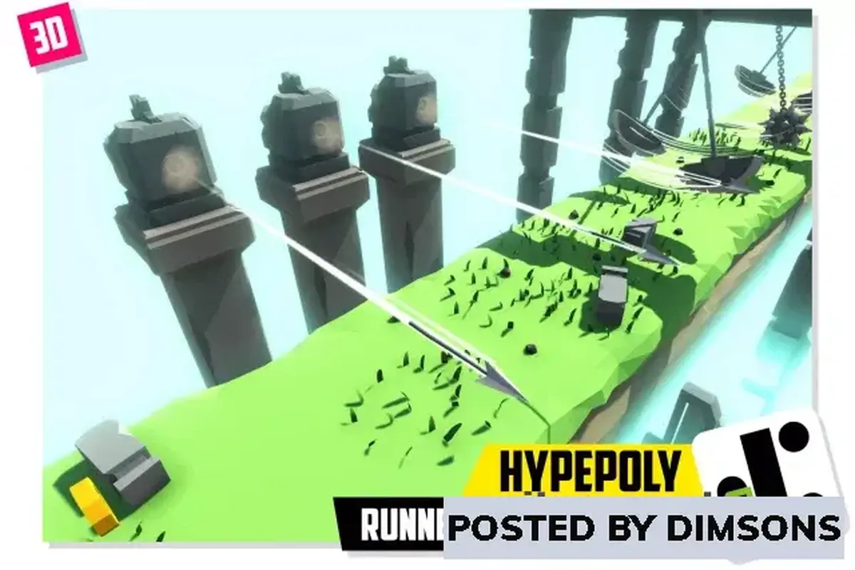 Unity 3D-Models HYPEPOLY - Runner Pack v1.0