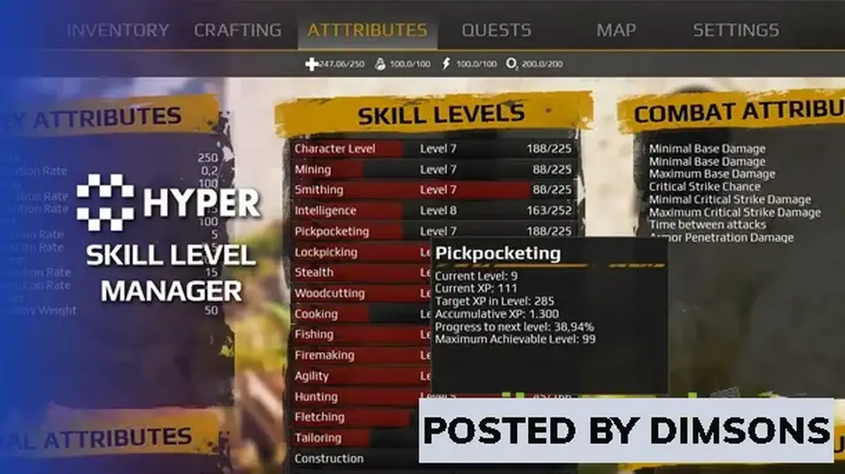 Unreal Engine Blueprints Hyper Skill Level Manager v2 v5.1