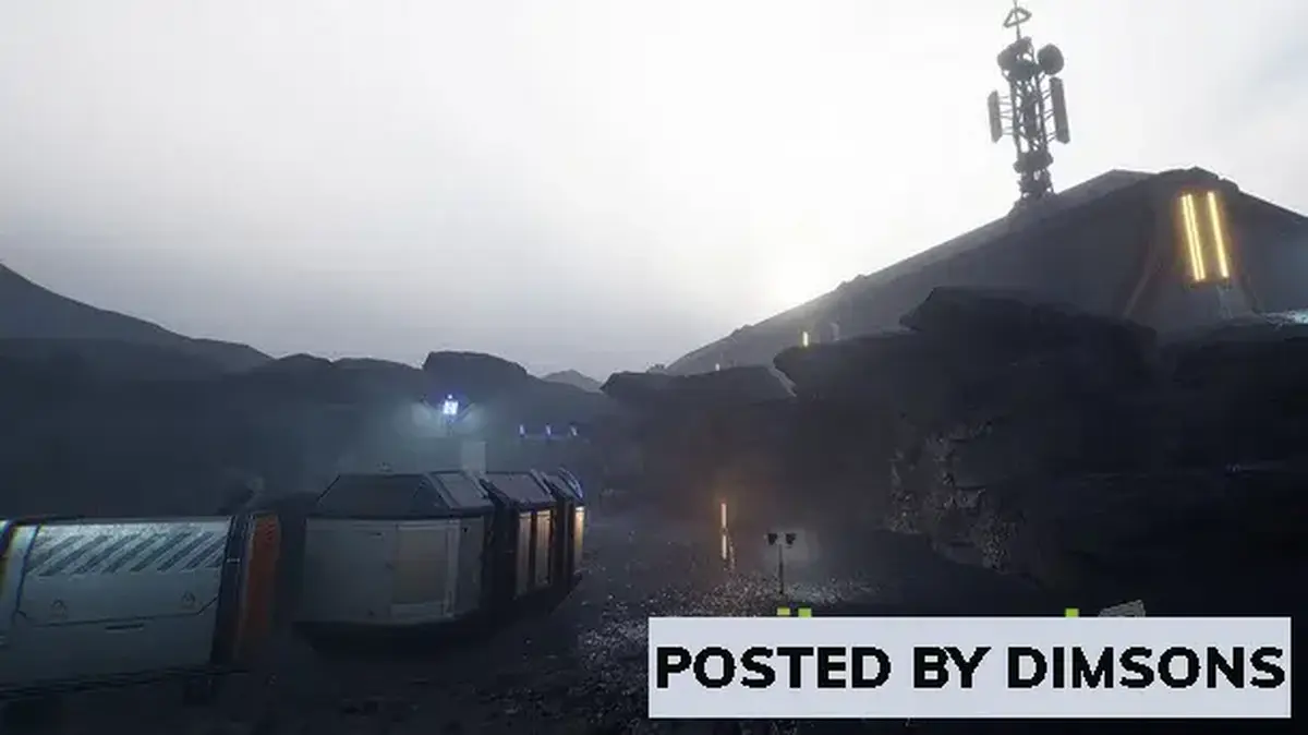 Unreal Engine Environments Modular Sci-Fi Quarry Environment v4.24-4.27, 5.0-5.1