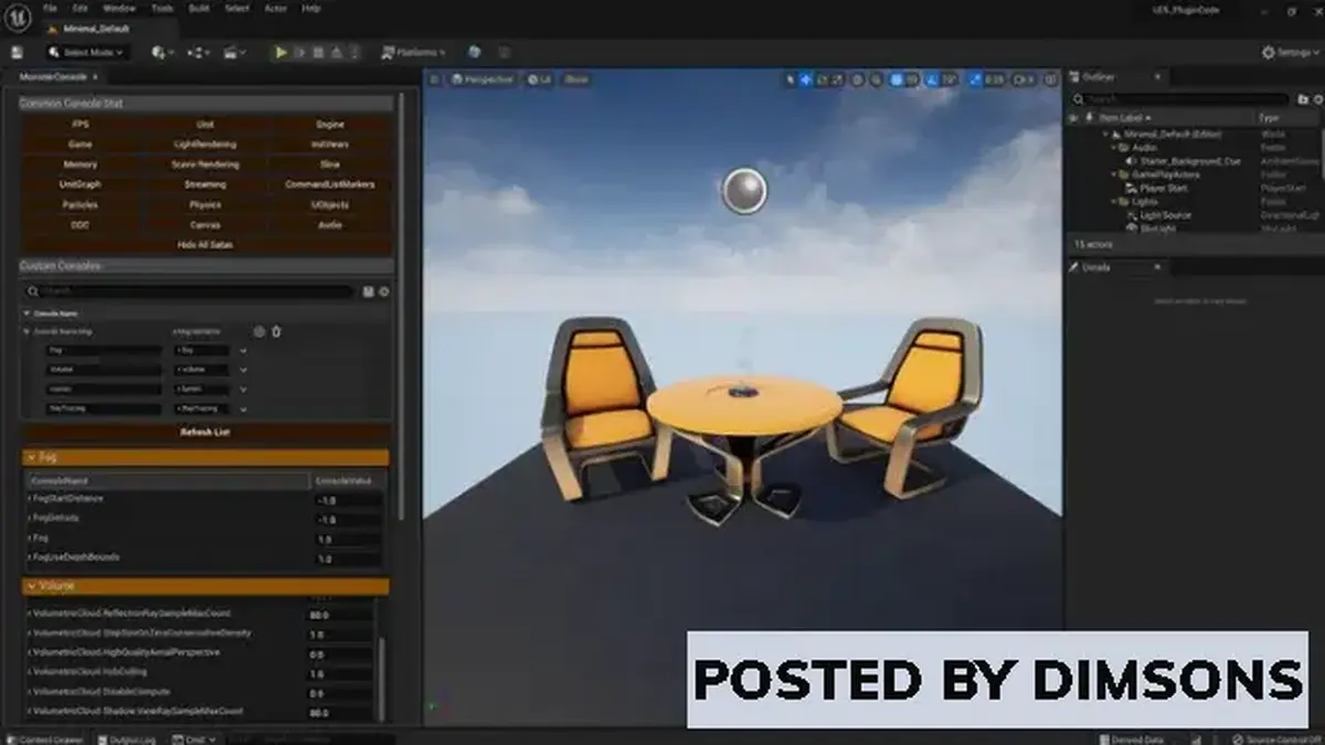 Unreal Engine Code Plugins Monster Console Tools v5.1