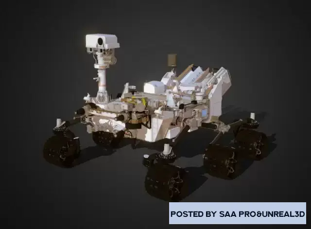 Other vehicles NASA Curiosity Rover MSL (PBR)