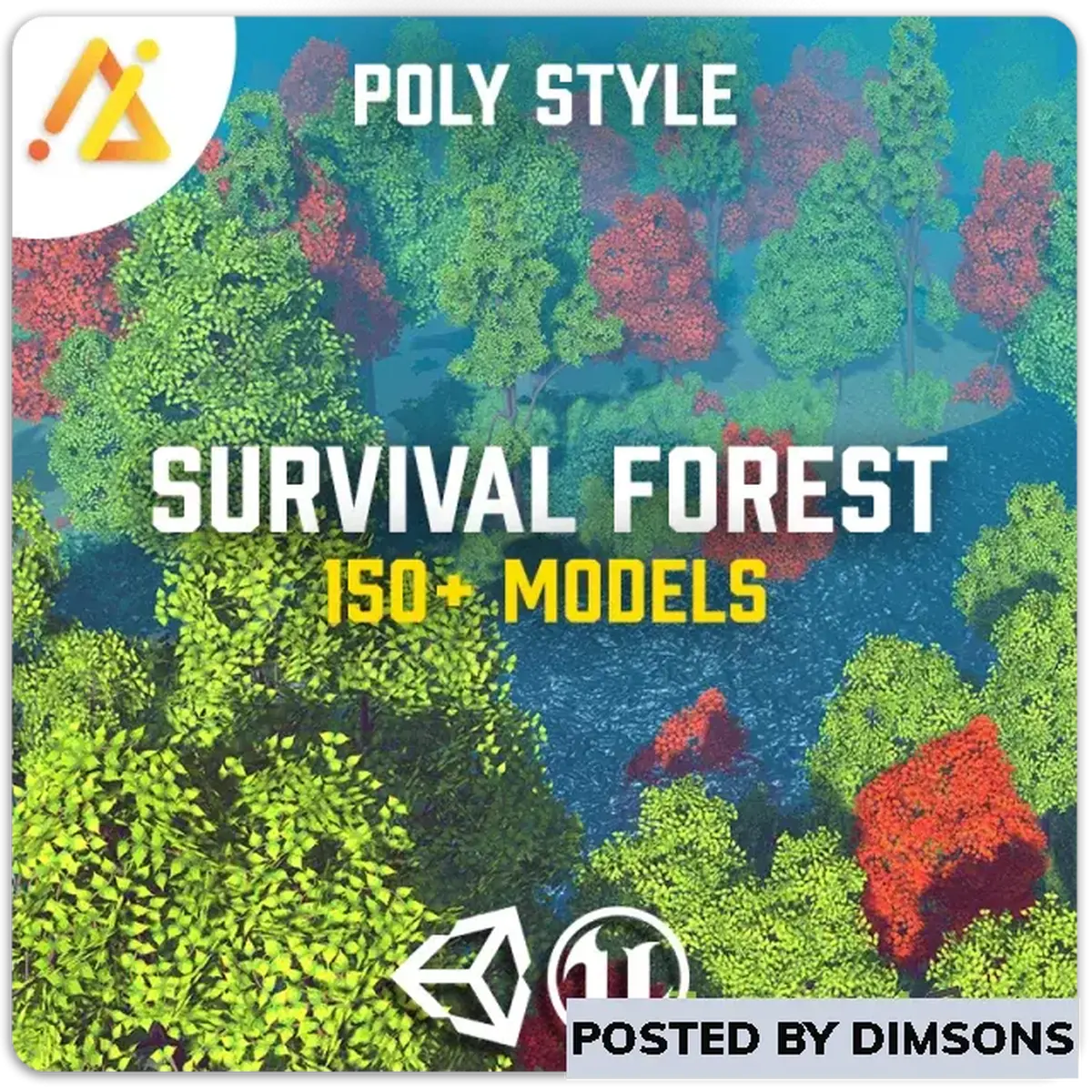 Unity 3D-Models POLY - Mega Survival Forest