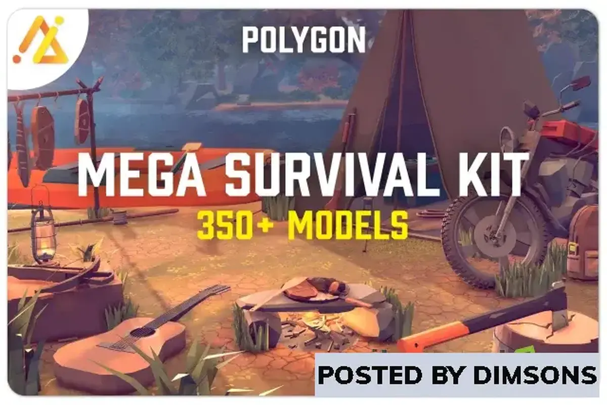 Unity 3D-Models POLY - Mega Survival Kit v2.1.0