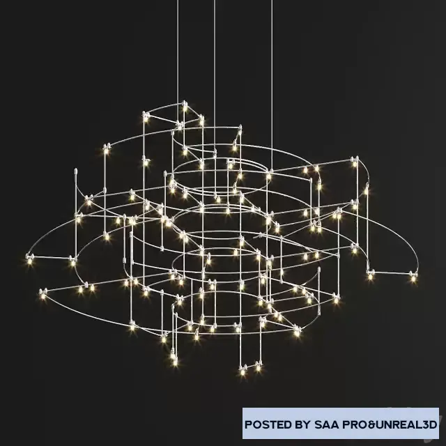 Pendant light QuasazR specter chandelier