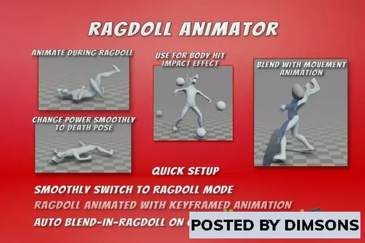 Unity Tools Ragdoll Animator v1.2.3