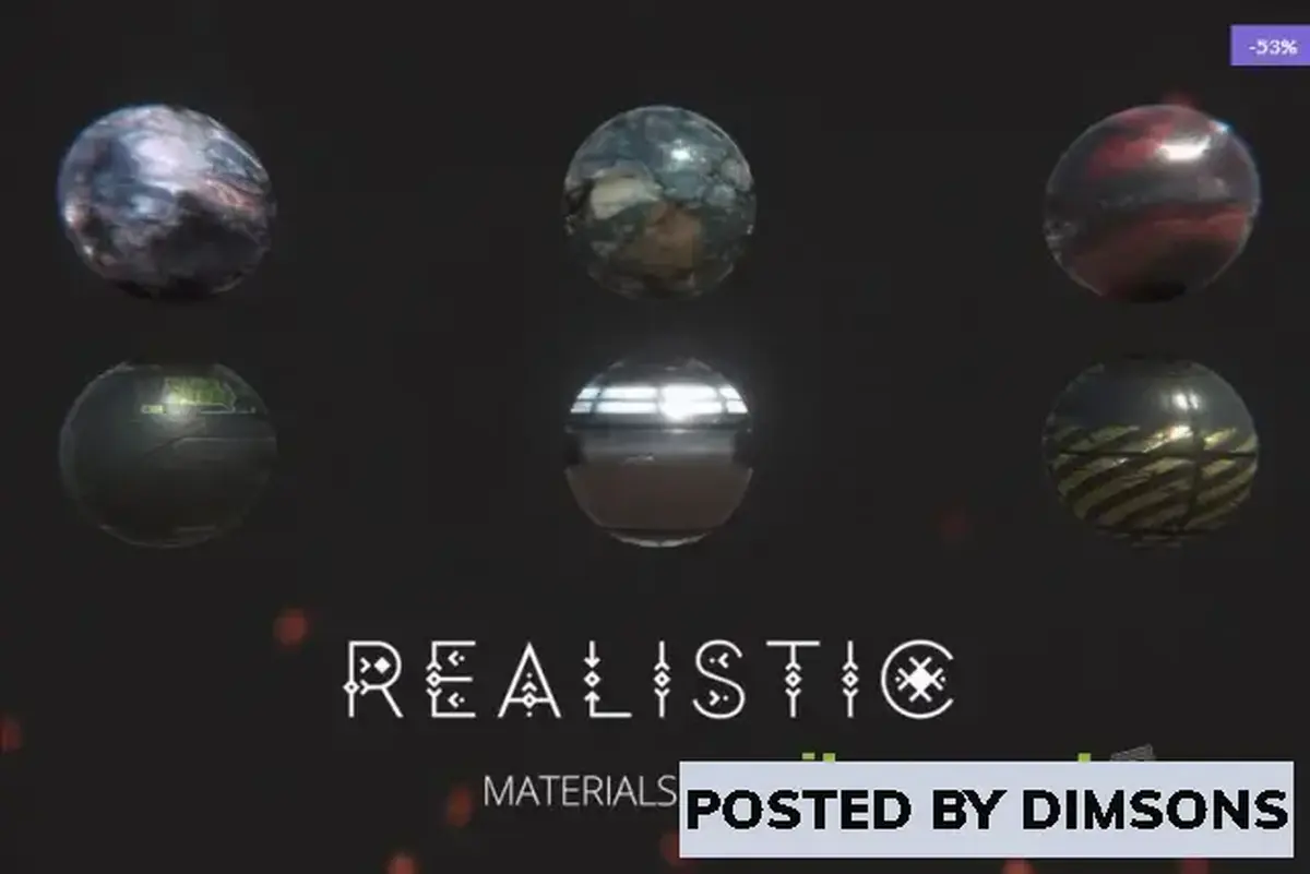 Unity 2D Realistic Materials Pack #4