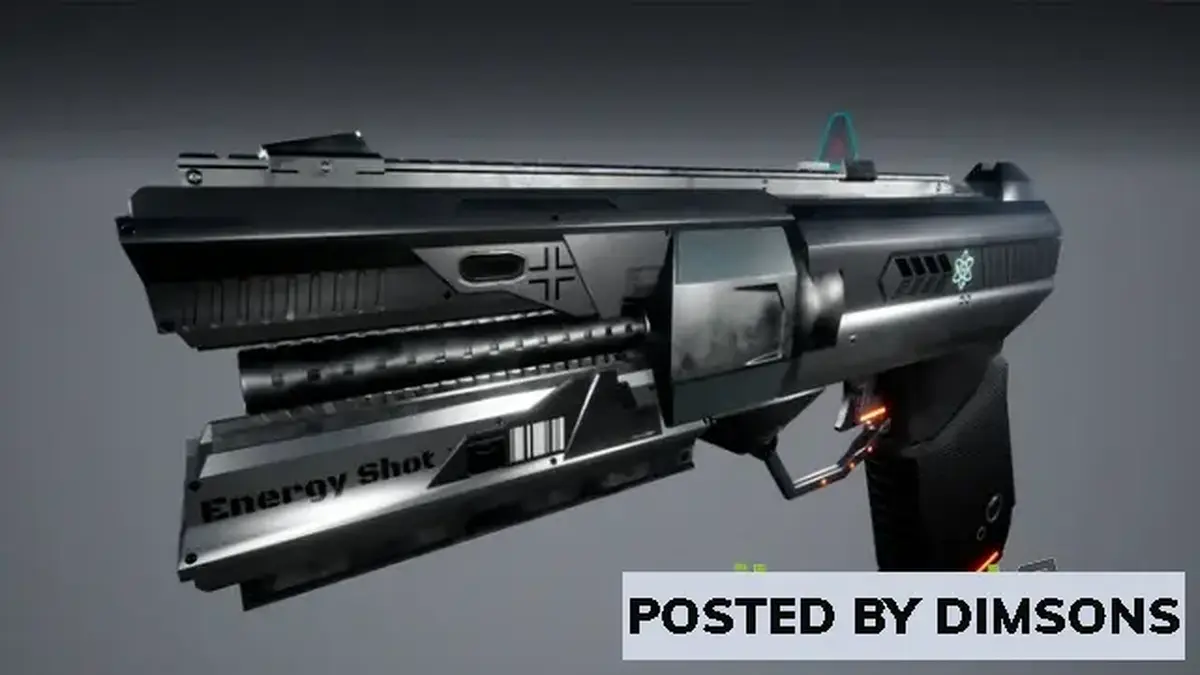 Unreal Engine Weapons Sci-Fi Pistol v4.2x