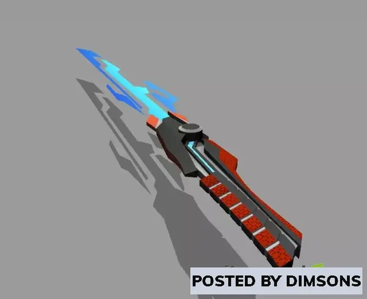 Unity 3D-Models Sci-Fi Sword v1.0