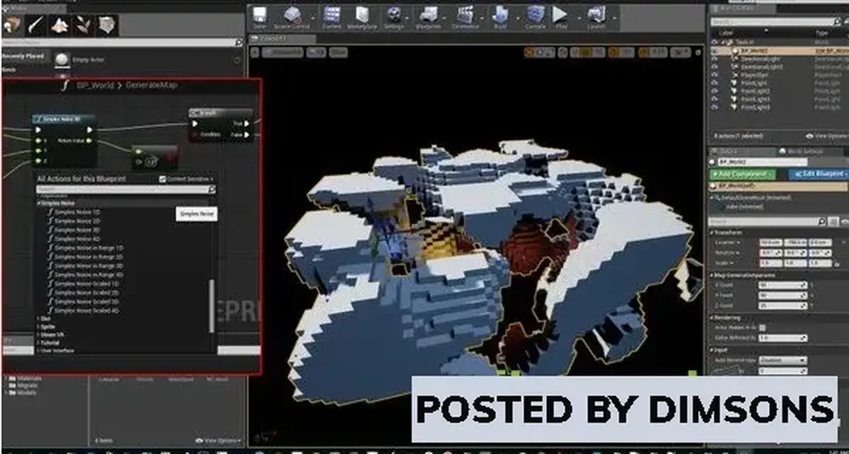 Unreal Engine Code Plugins SimplexNoise Plugin v1.0 (5.1)