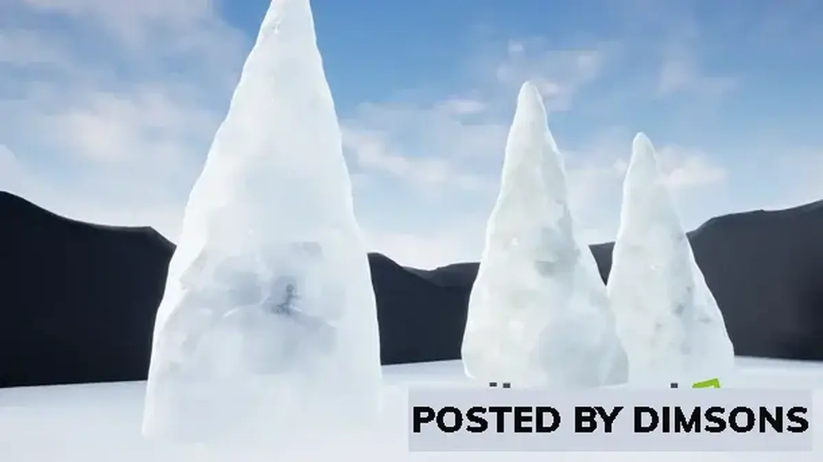 Unreal Engine Visual FX Snow Effects v4.27, 5.0-5.2