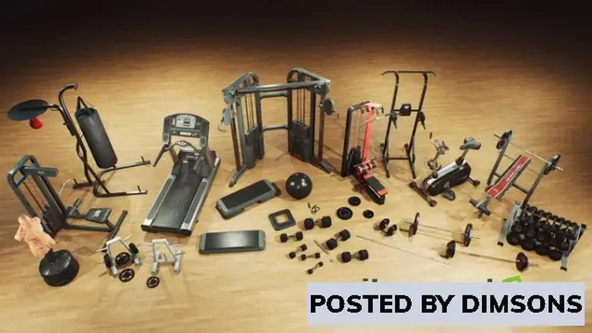 Unreal Engine Props Sports and Gym Equipment VOL.1 v4.20-4.27, 5.0-5.1