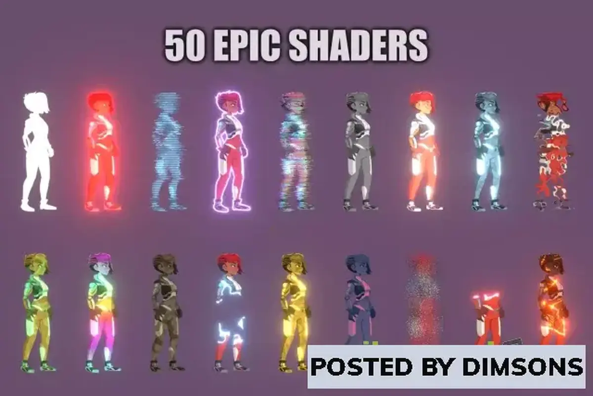 Unity Shaders Sprite Shaders Ultimate v6.4
