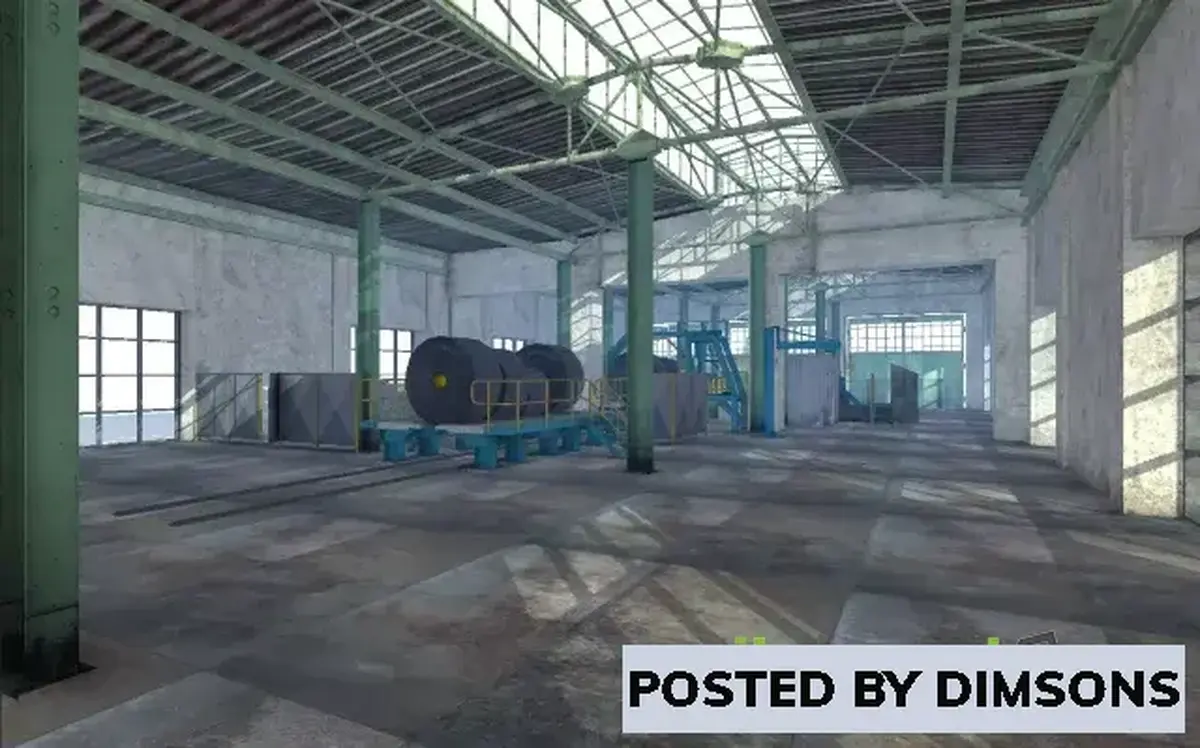 Unity 3D-Models Steel Mill Warehouse v1.6