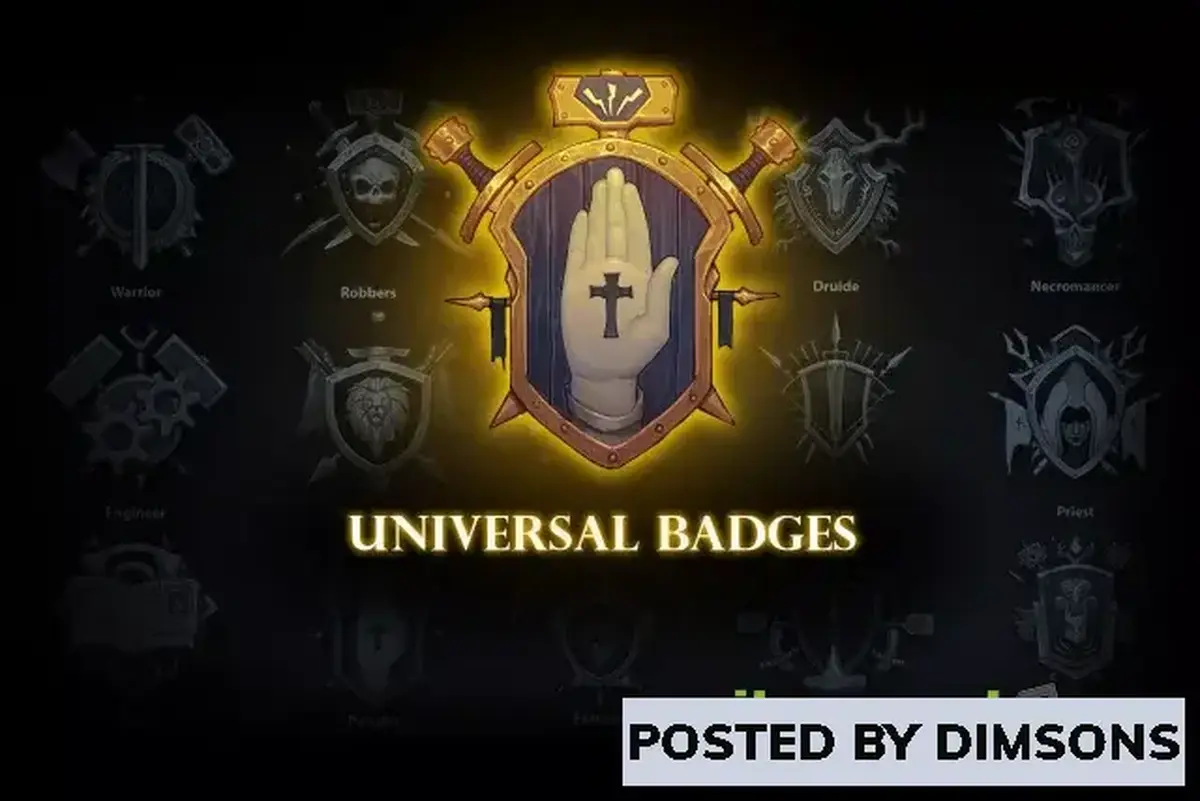 Unity 2D Universal Badges pack v1.0