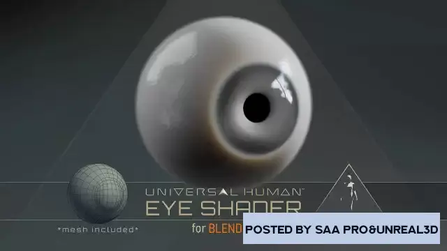 Blender addons Blender – Universal Human Eye Shader