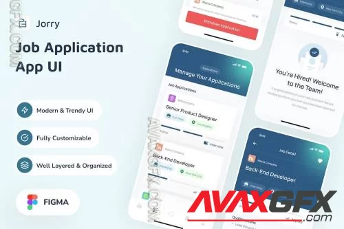 Jorry - Job Application App UI MG4NFU4