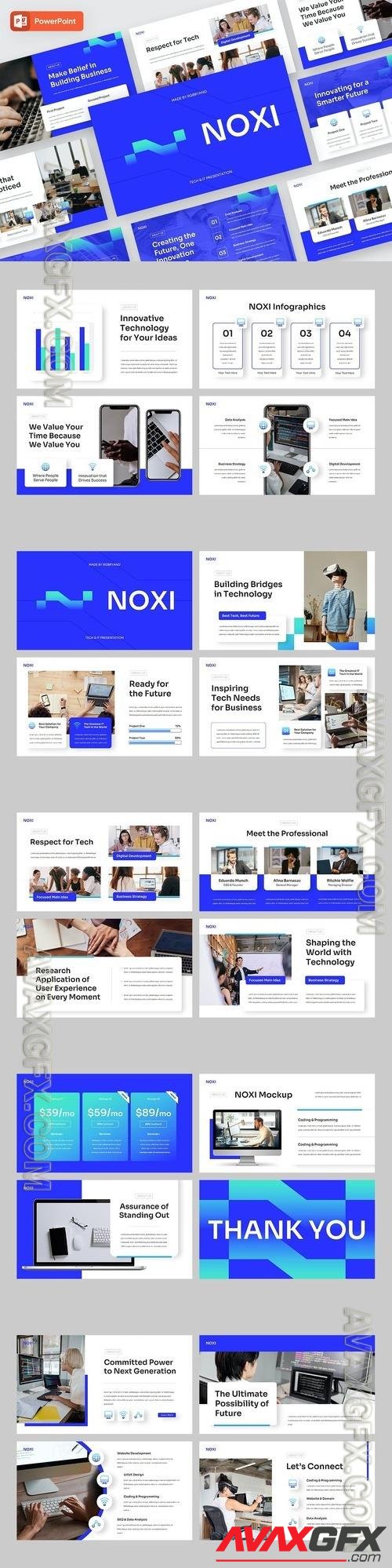 Noxi - Technology/Startup Powerpoint